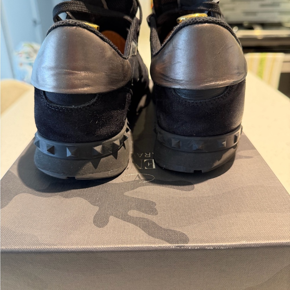 Valentino Black Sneaker Box Label - Nero - Picture 4 of 5